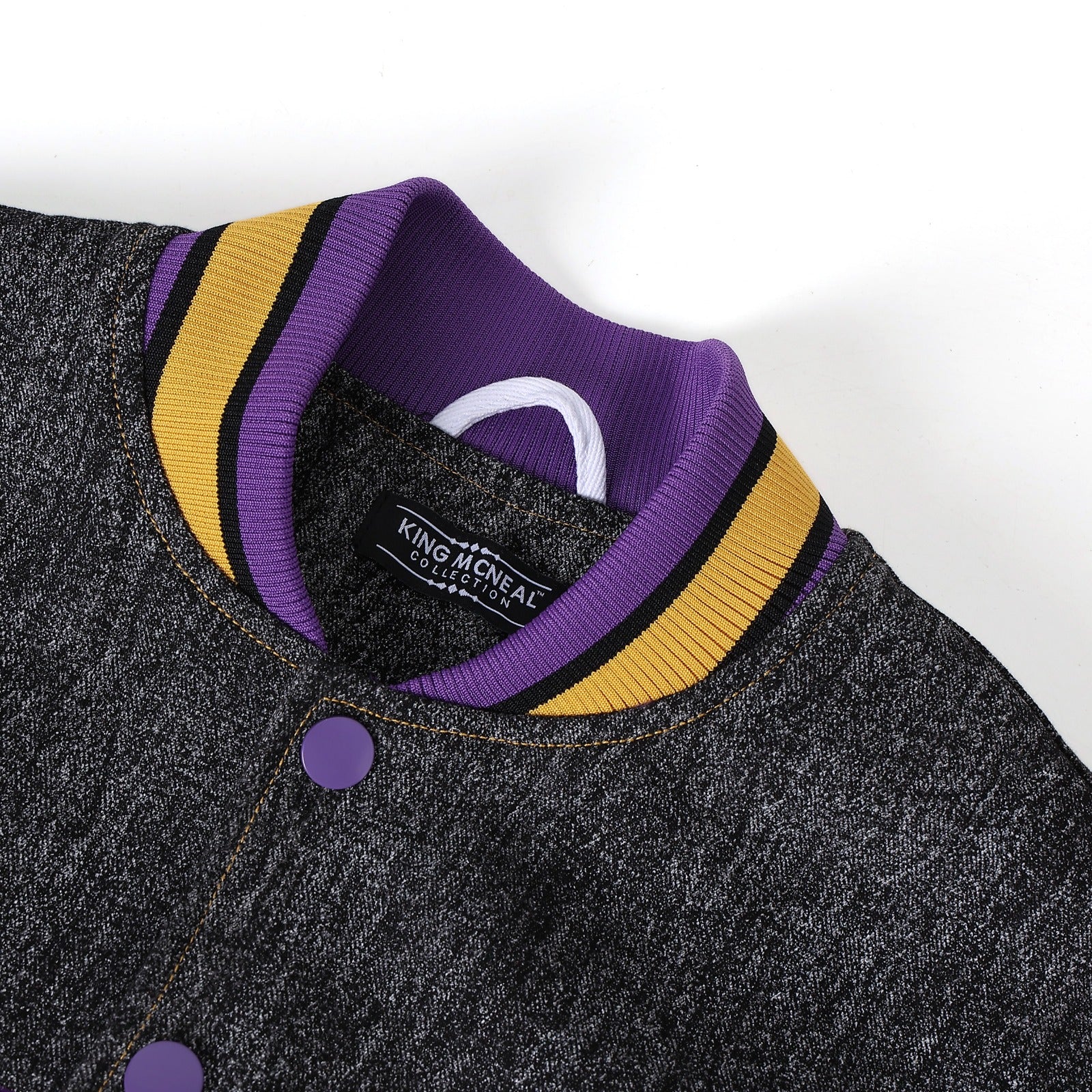 Prairie View A&M Black Denim Bomber Jacket