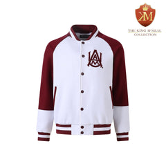 Alabama A&M White Fleece Jacket