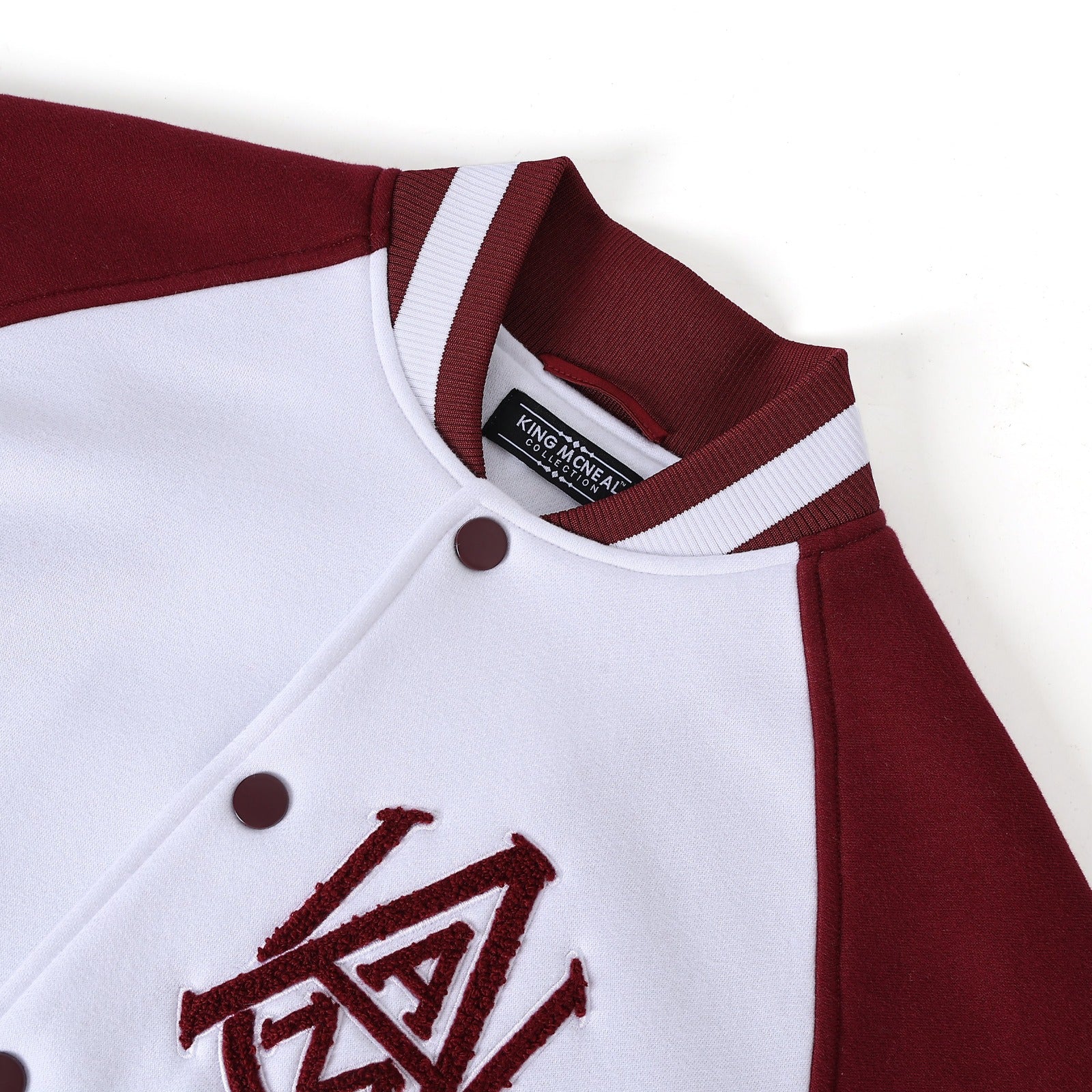 Alabama A&M White Fleece Jacket