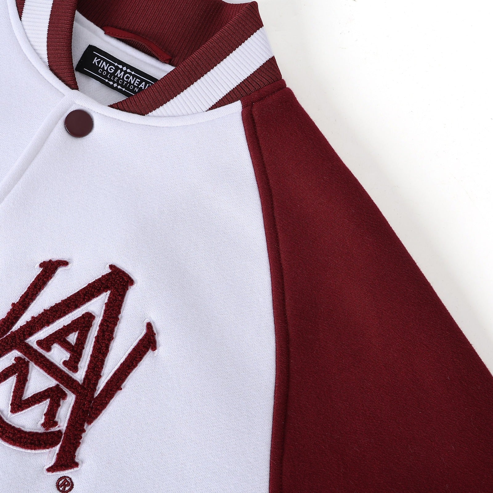 Alabama A&M White Fleece Jacket
