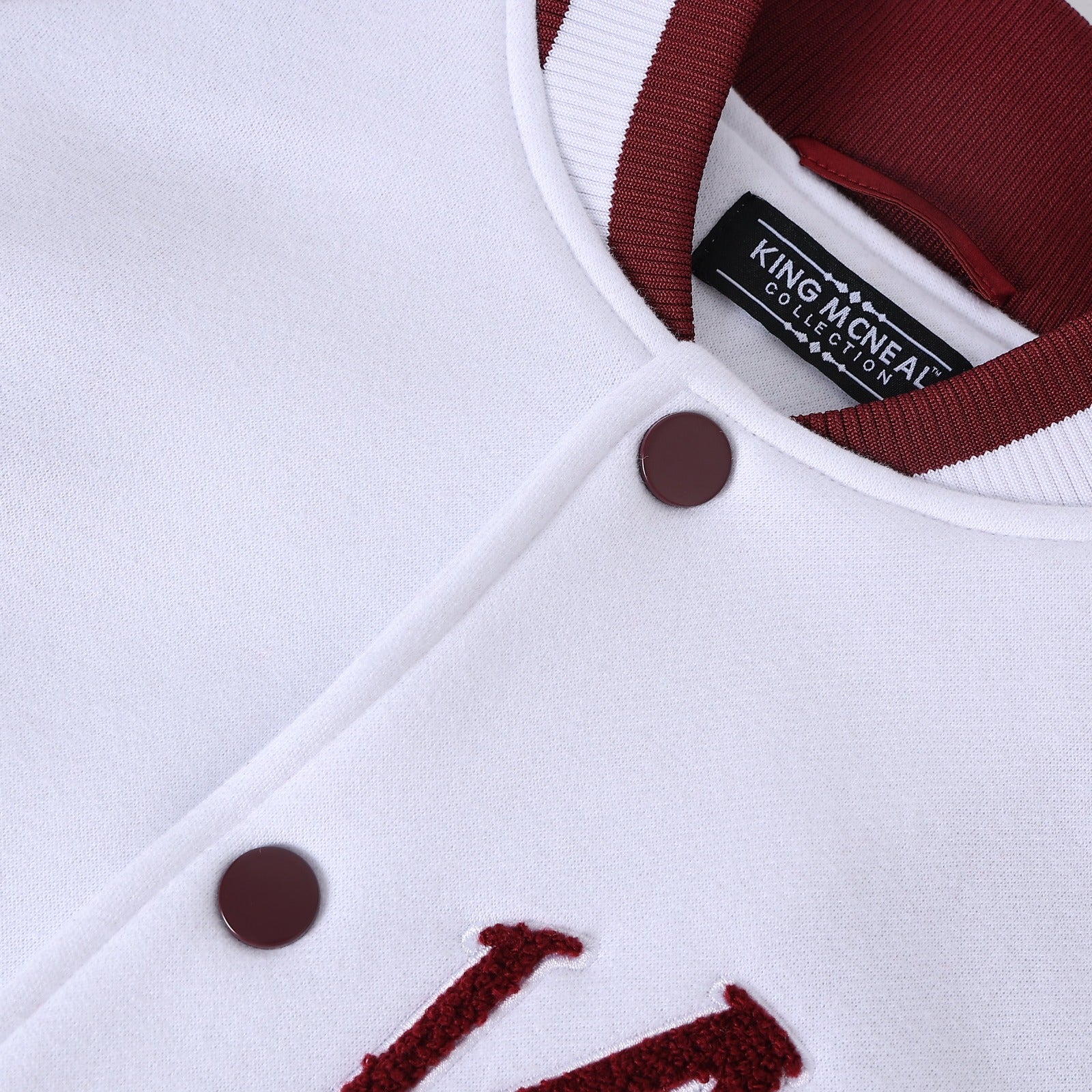 Alabama A&M White Fleece Jacket