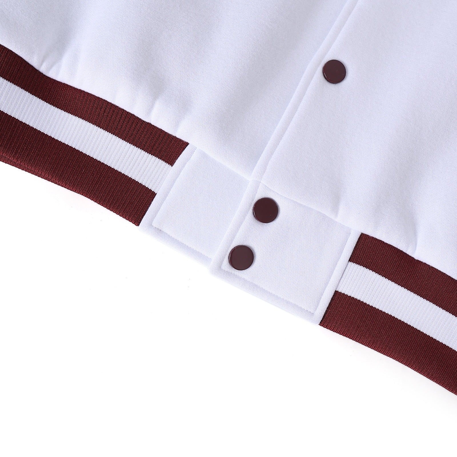 Alabama A&M White Fleece Jacket