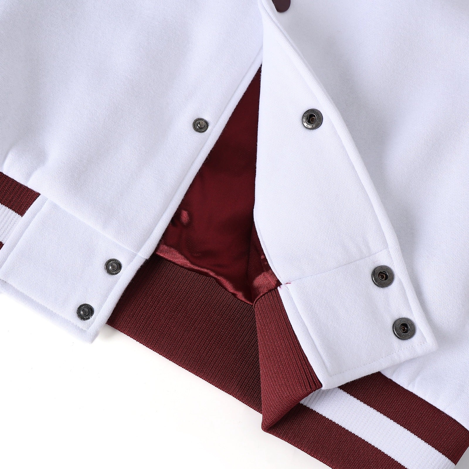 Alabama A&M White Fleece Jacket