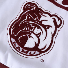 Alabama A&M White Fleece Jacket