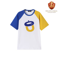 Oakwood White Opposite Sleeve T-Shirt