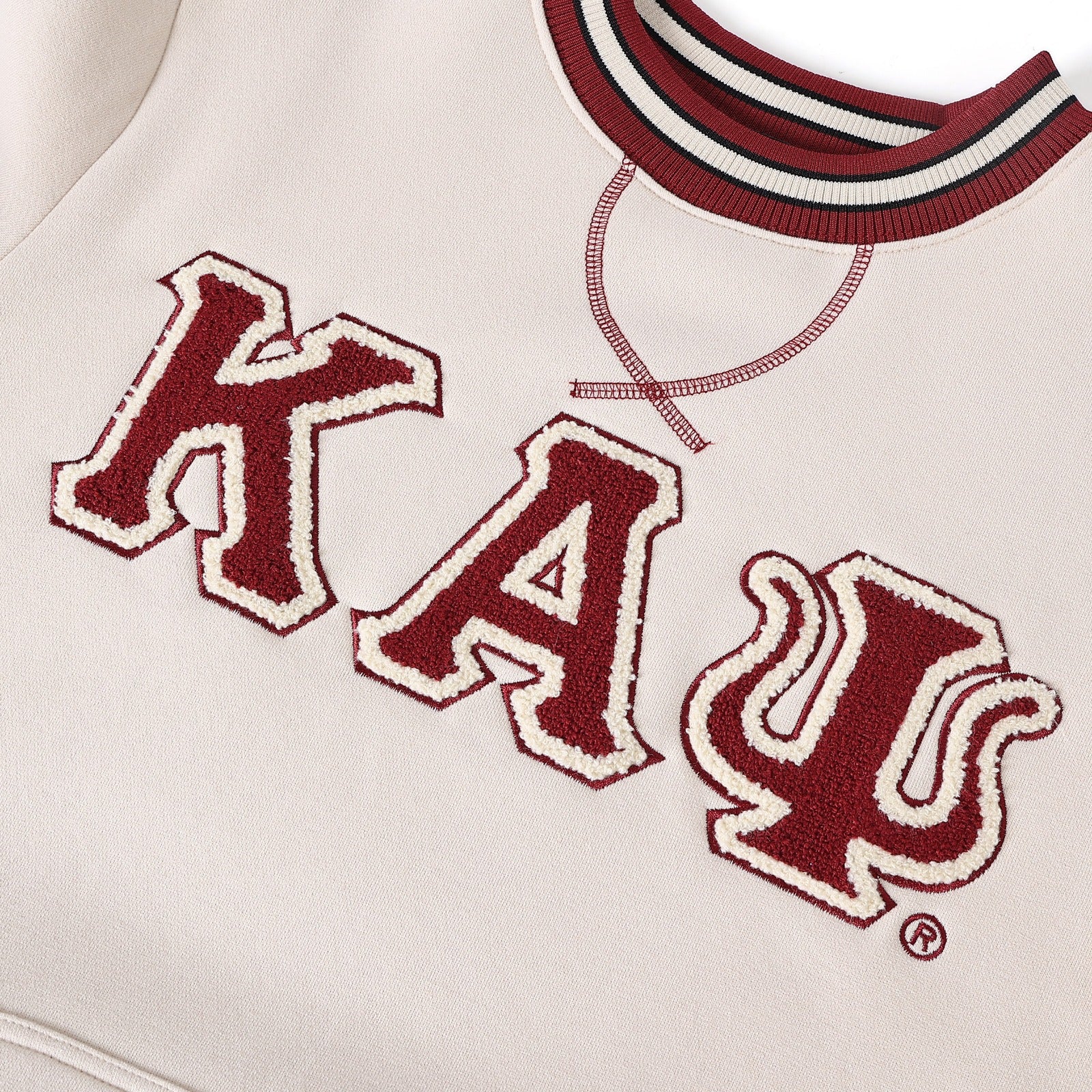 Kappa Neutral Chenille Crewneck