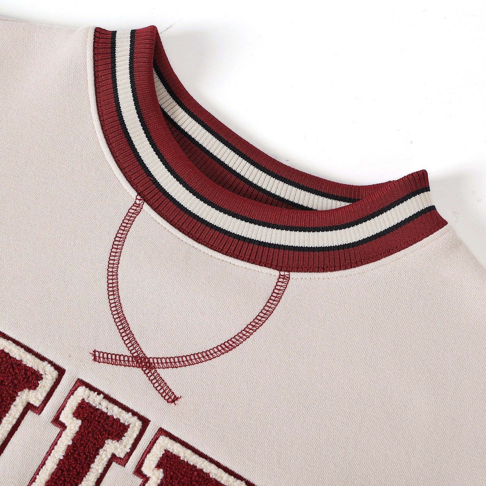 Kappa Nupe Neutral Chenille Crewneck