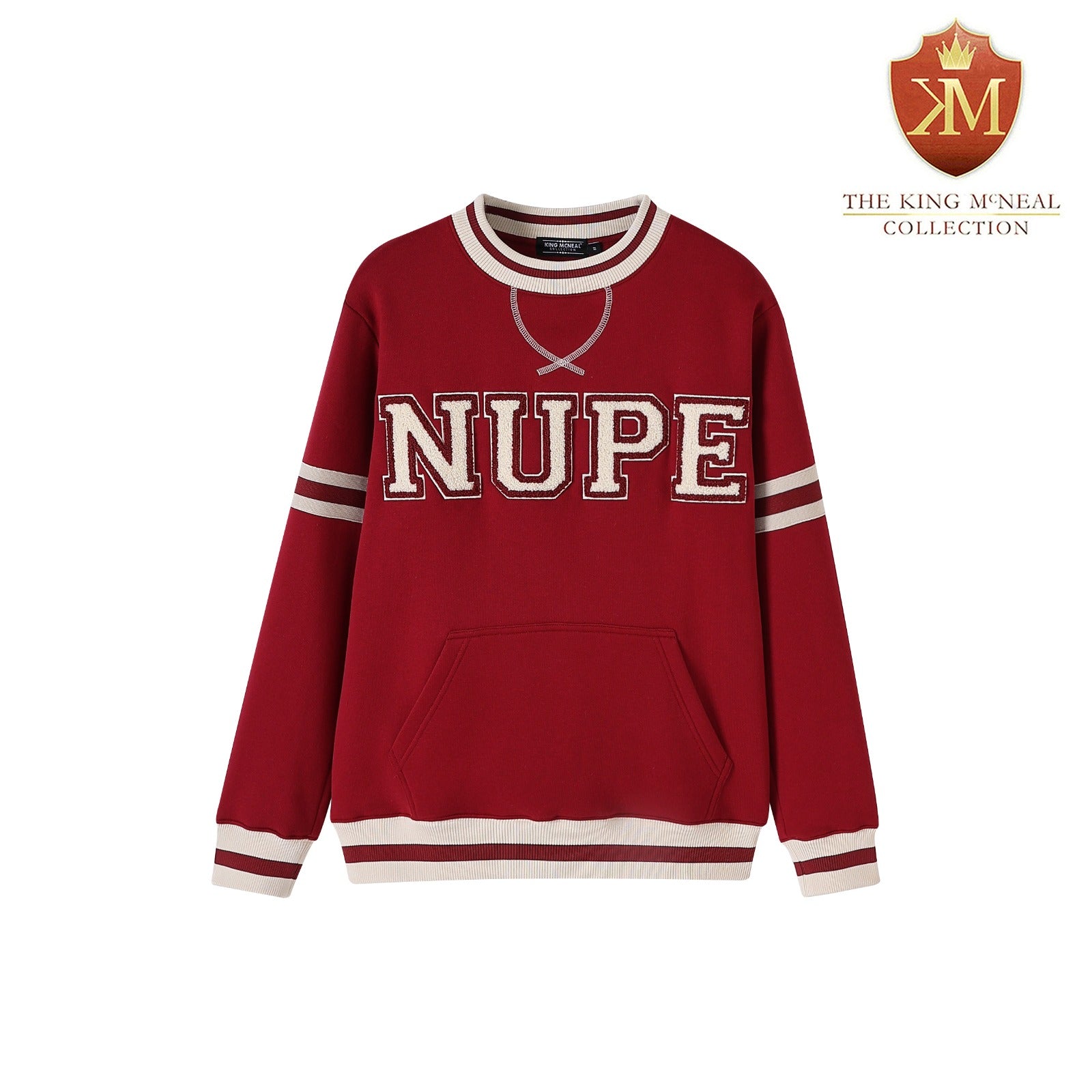 Kappa Nupe Krimson Chenille Crewneck