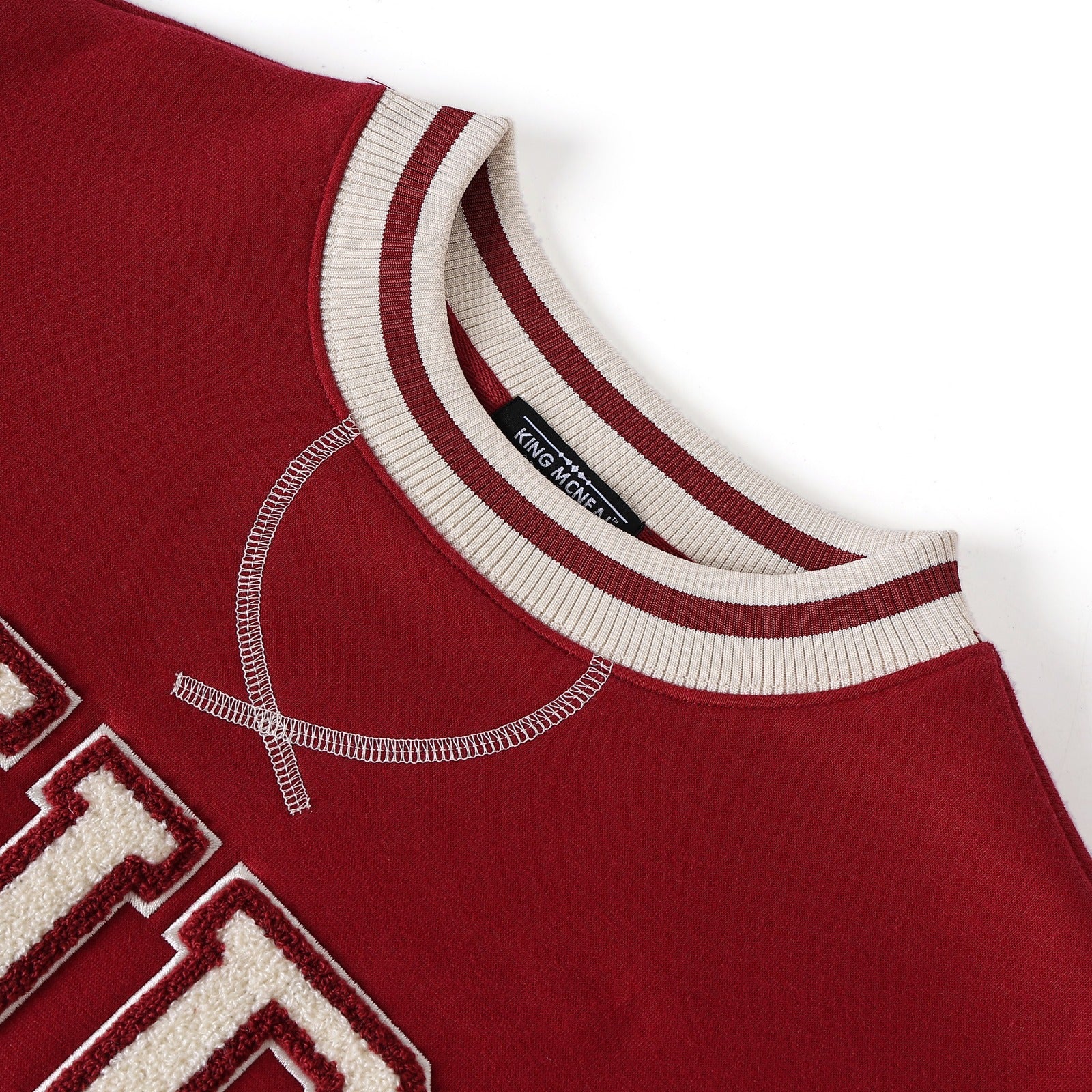 Kappa Nupe Krimson Chenille Crewneck