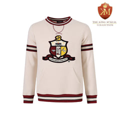 Kappa Neutral Crest Chenille Crewneck