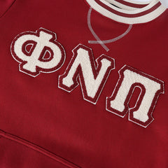 Kappa Phi Nu Pi Krimson Chenille Crewneck