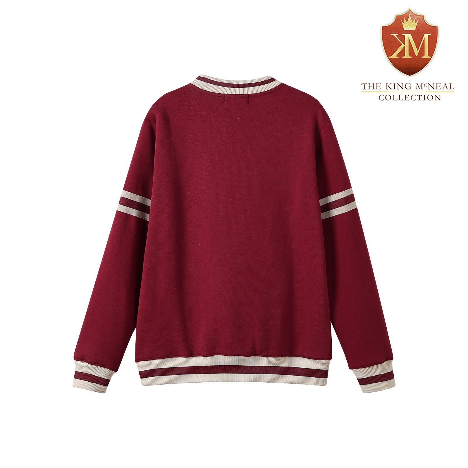Delta Crimson DST Chenille Crewneck
