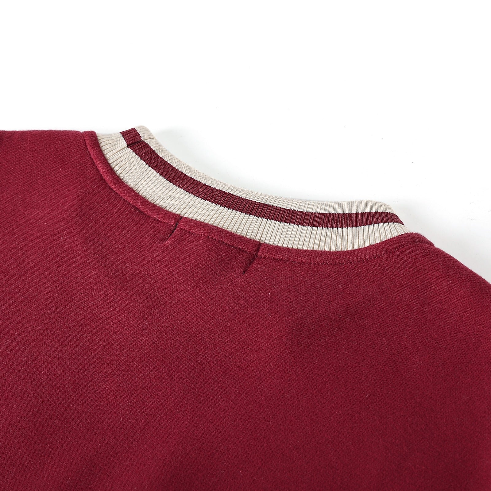 Delta Crimson DST Chenille Crewneck