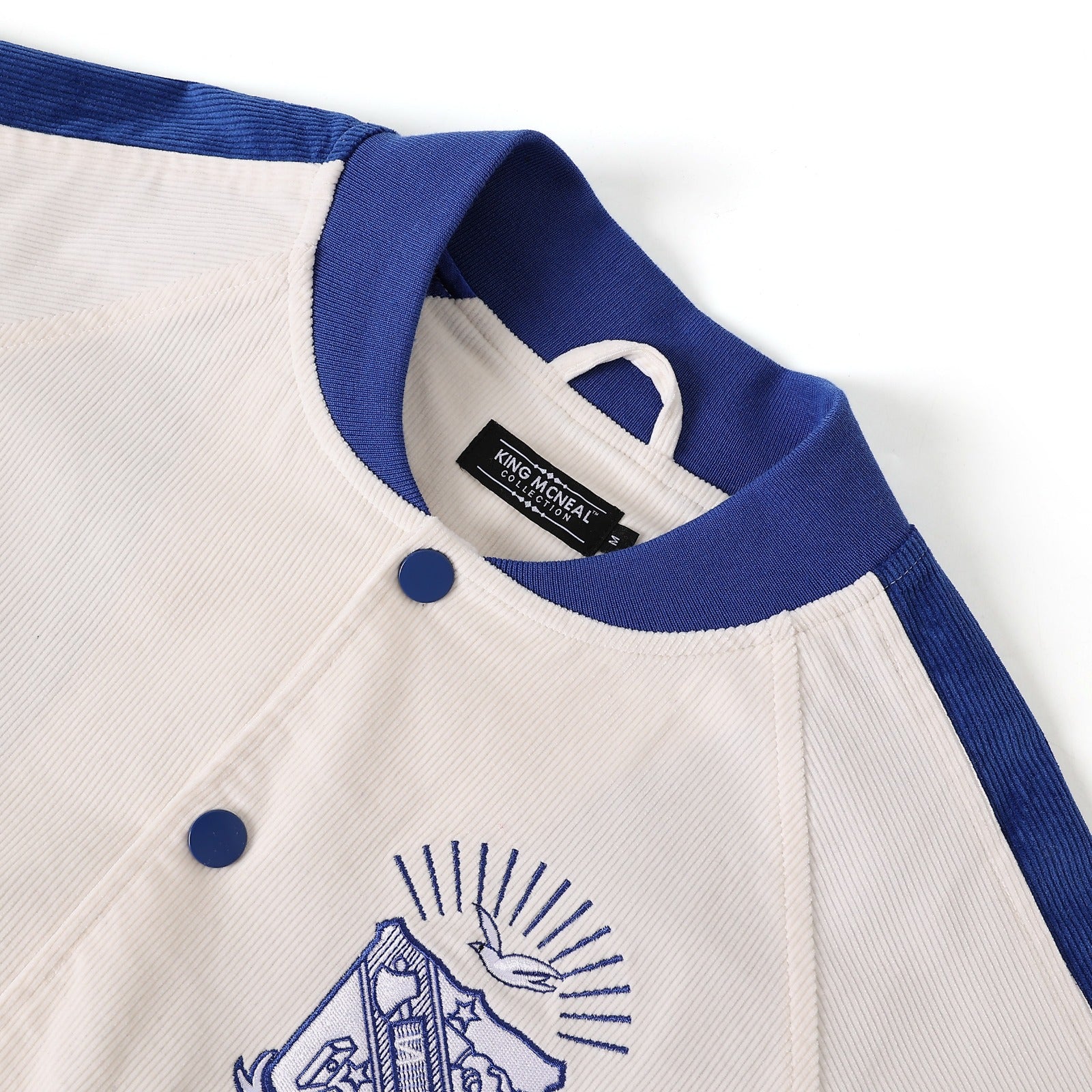 Phi Beta Sigma White Corduroy Jacket