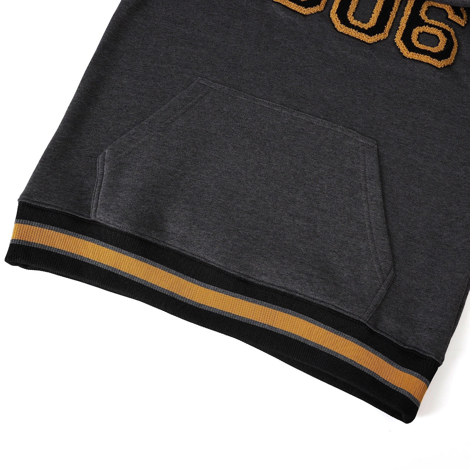 Alpha Charcoal Grey 1906 Chenille Crewneck