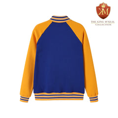 SGRho Premium Blue Varsity Fleece Jacket