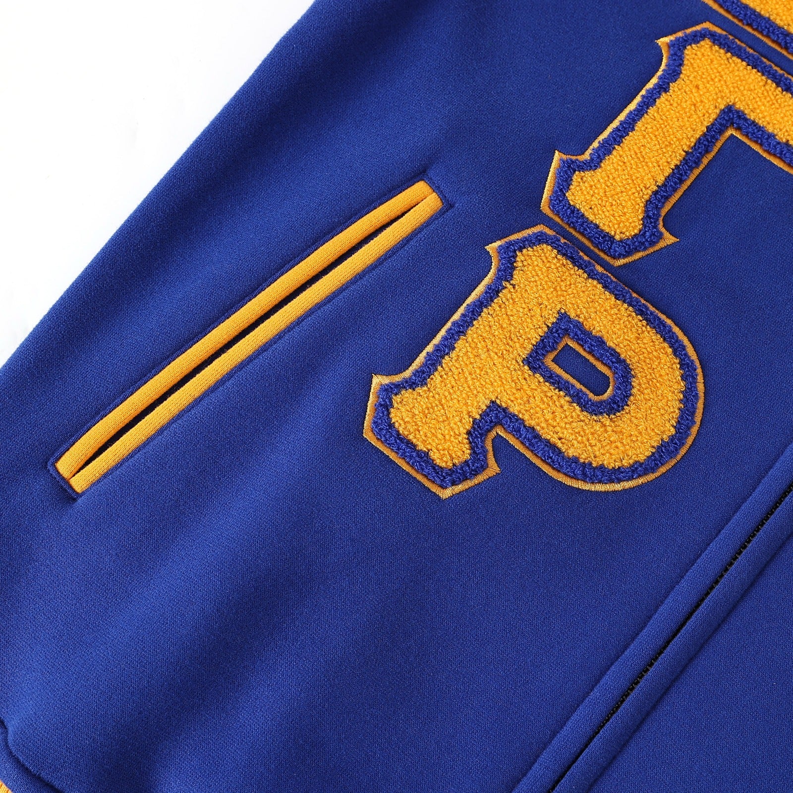 SGRho Premium Blue Varsity Fleece Jacket