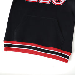 Delta Sigma Theta Black Chenille Crewneck (White Lettered)