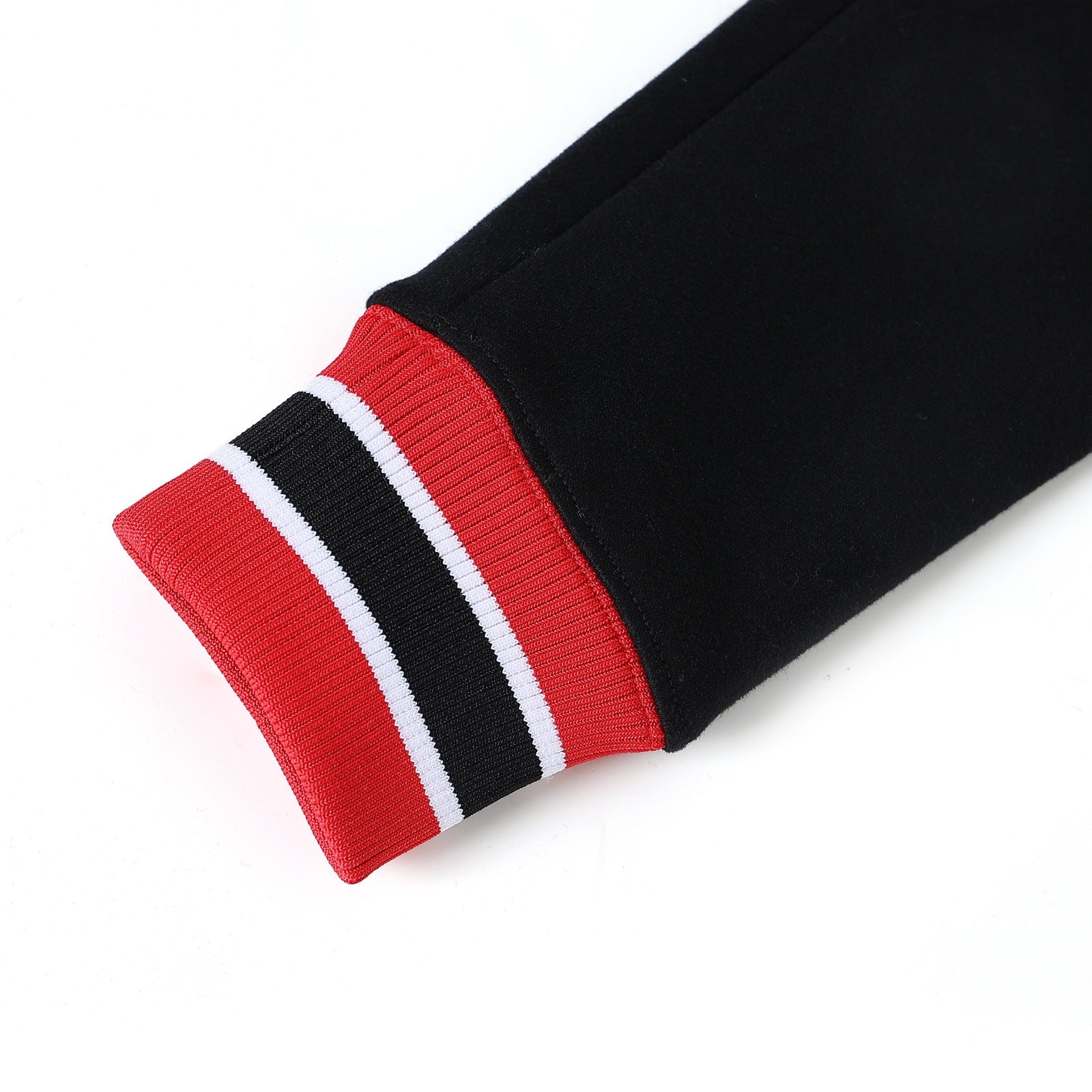 Delta Sigma Theta Black Chenille Crewneck (White Lettered)