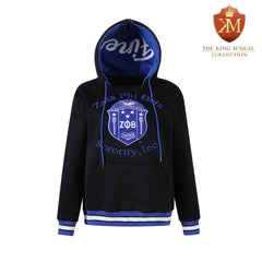 Zeta Black Prep Unisex Hoodie