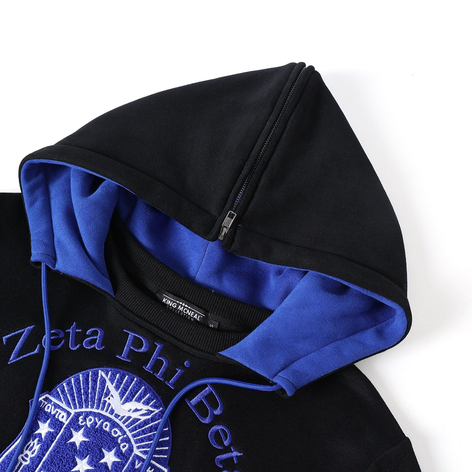 Zeta Black Prep Unisex Hoodie