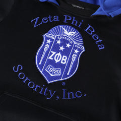 Zeta Black Prep Unisex Hoodie
