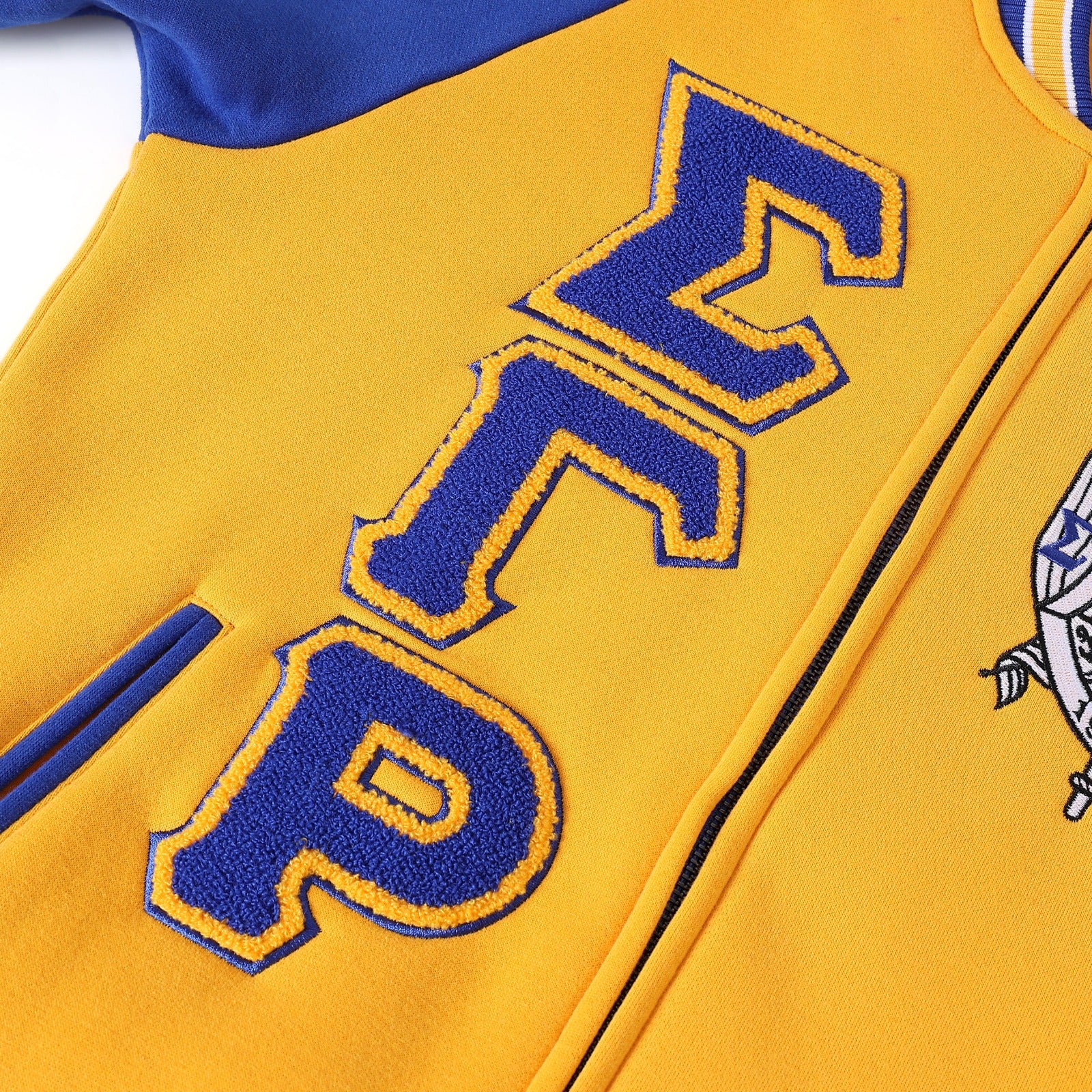 SGRho Fleece Varsity Jacket