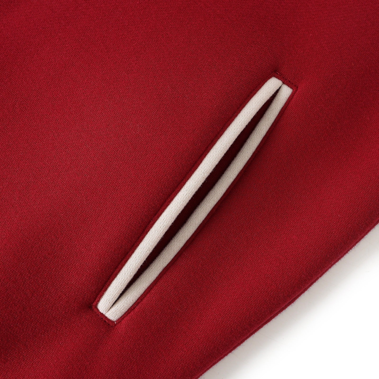 Delta Crimson Varsity Fleece Jacket