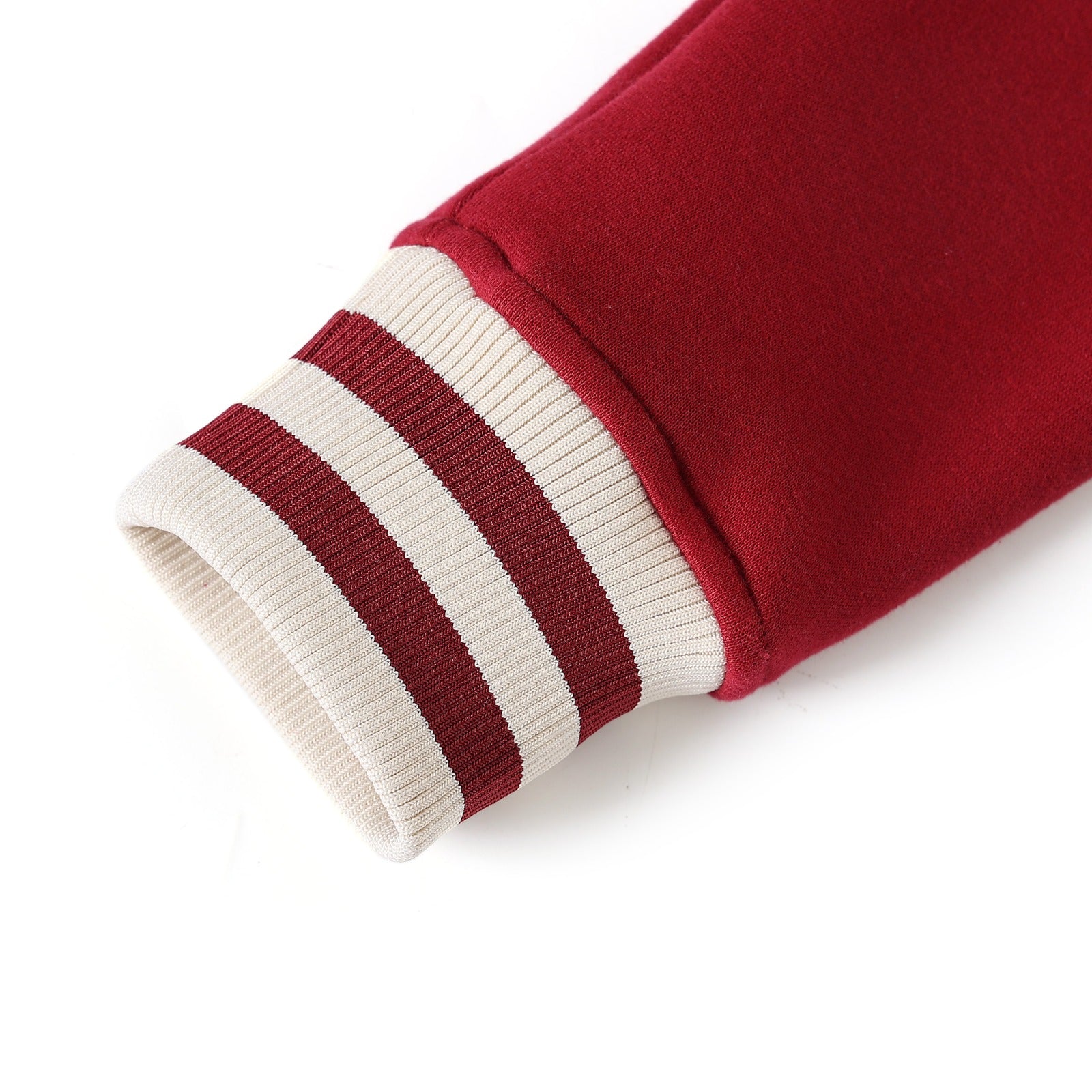 Delta Crimson Varsity Fleece Jacket