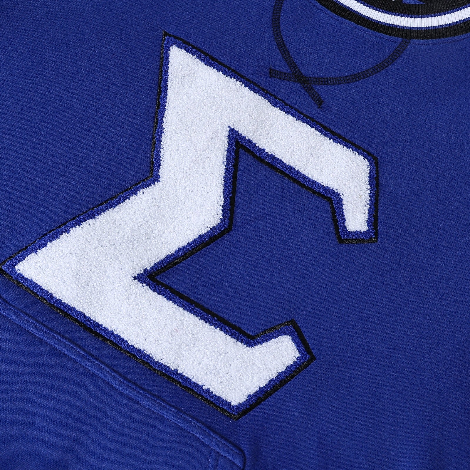 Phi Beta Sigma Blue "Sigma" Chenille Crewneck