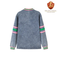 AKA Denim Cardigan Unisex Fit