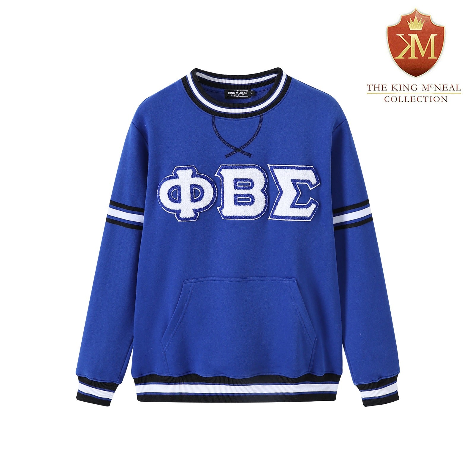 Phi Beta Sigma Blue Chenille Crewneck