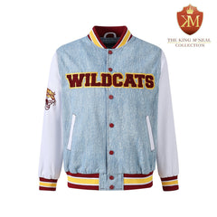 Bethune-Cookman Denim Bomber Jacket