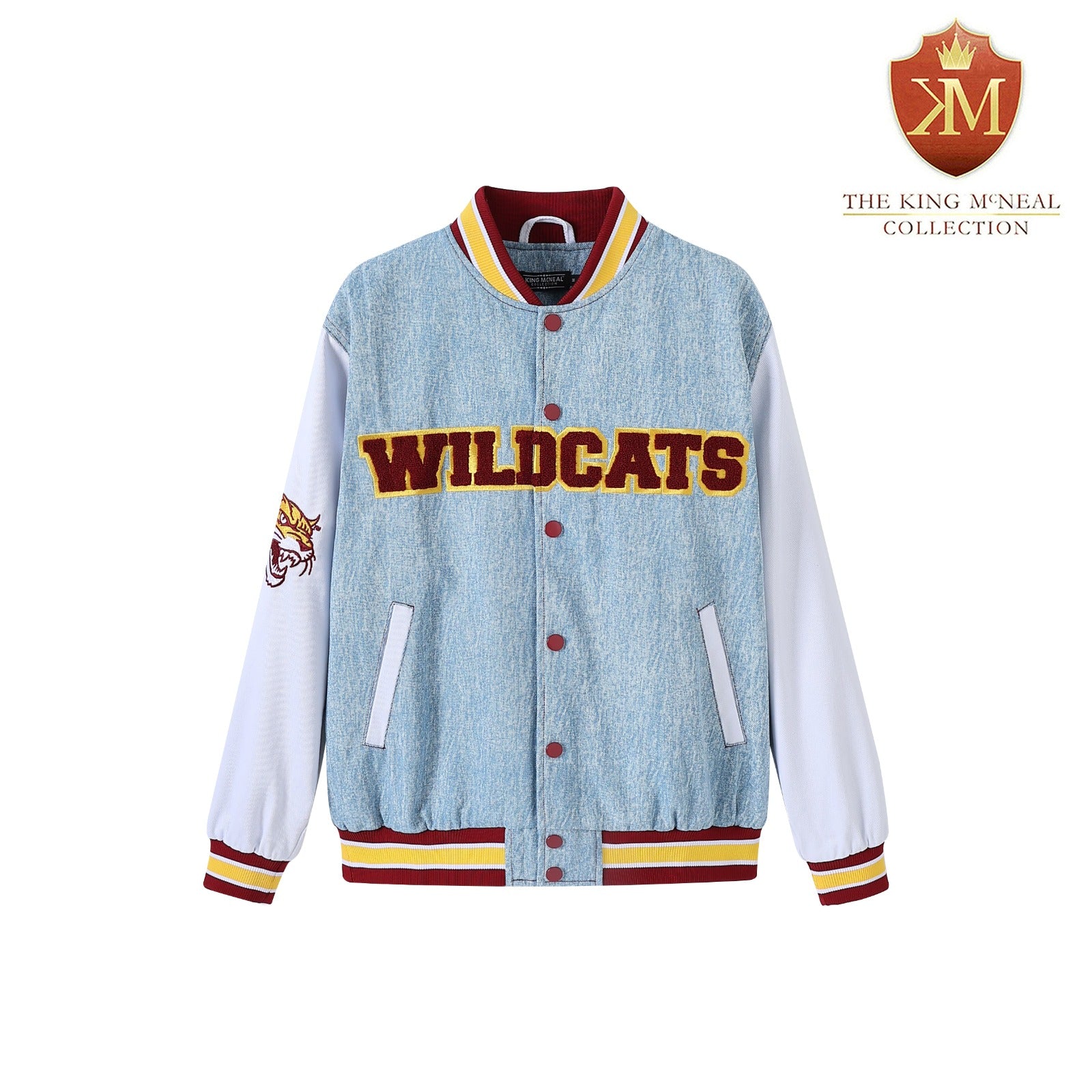 Bethune-Cookman Denim Bomber Jacket