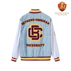 Bethune-Cookman Denim Bomber Jacket