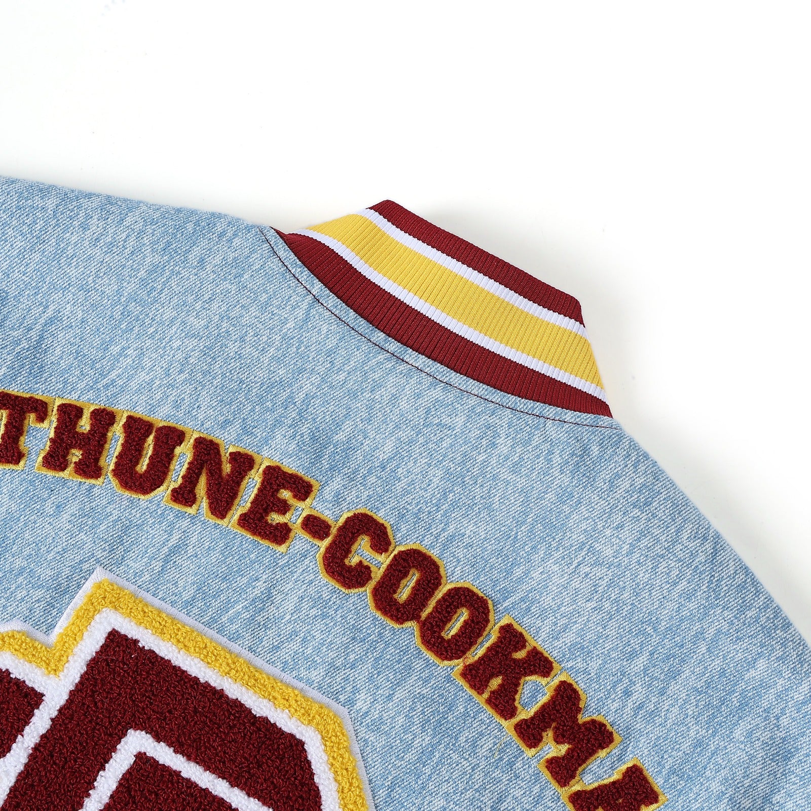 Bethune-Cookman Denim Bomber Jacket