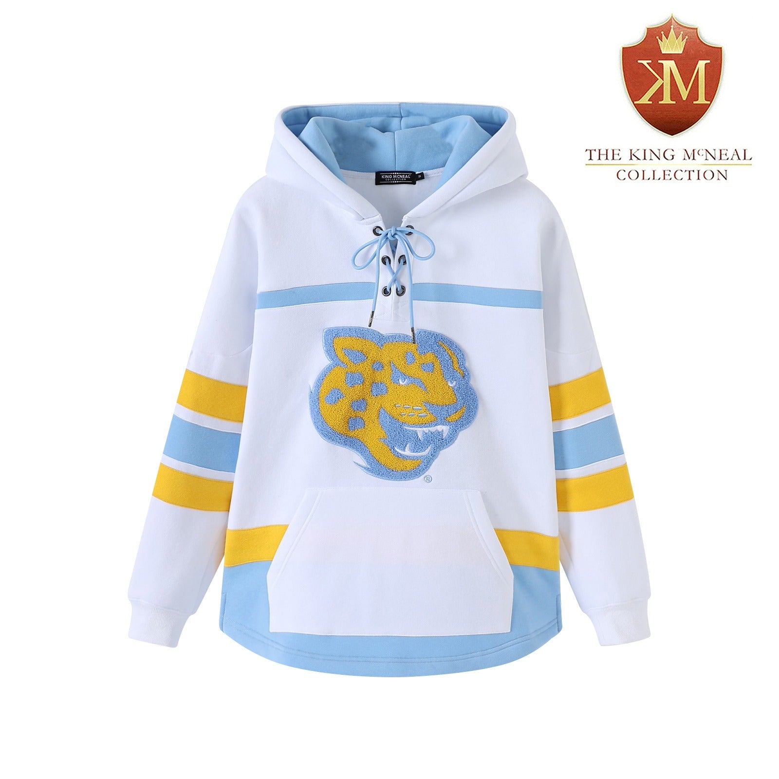 Southern University White Hockey Hoodie