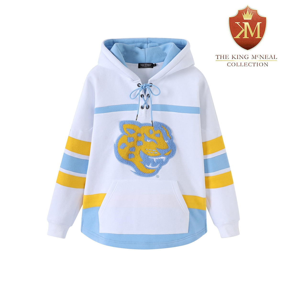 Southern University White Hockey Hoodie