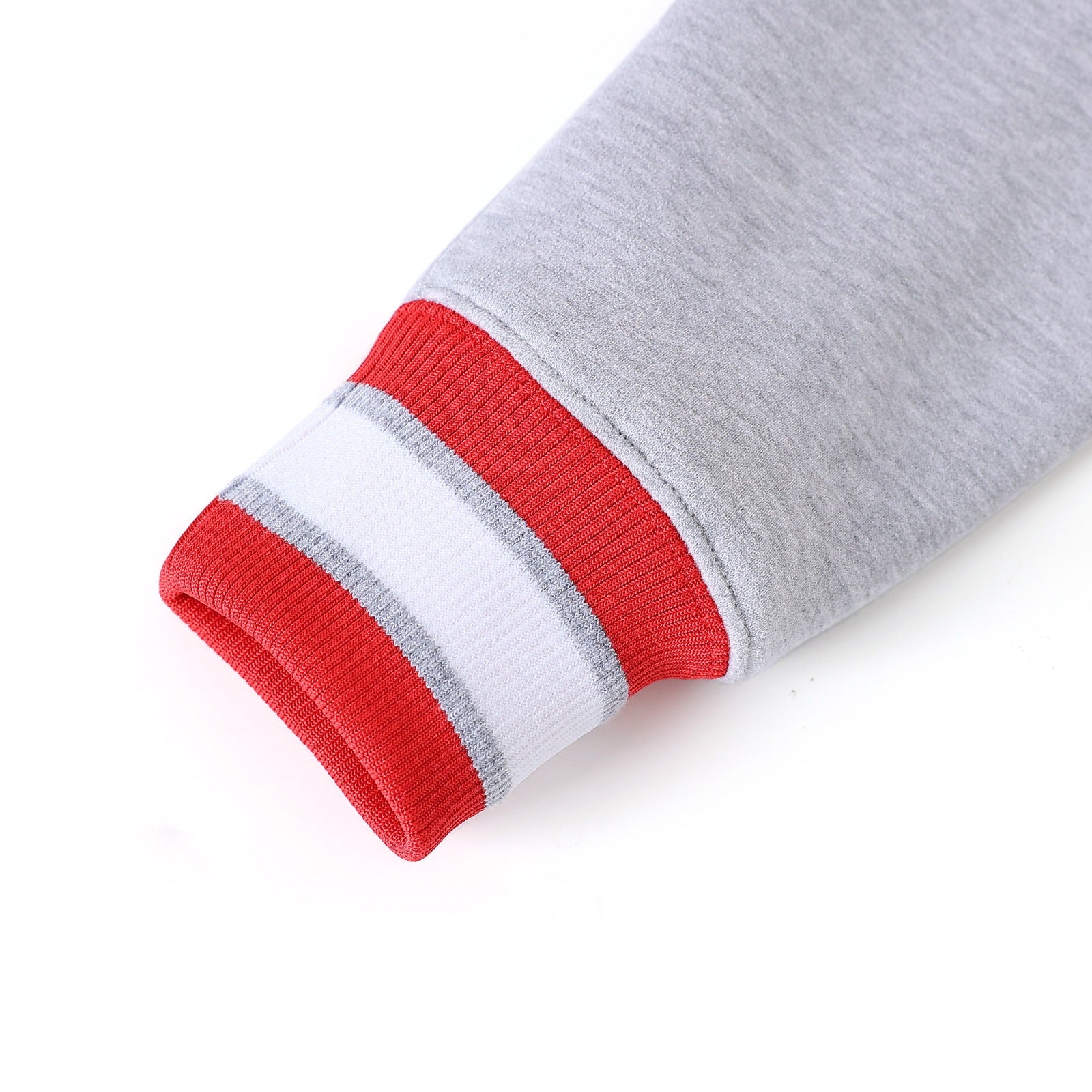 Kappa Heather Grey Crest Chenille Crewneck