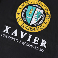 Xavier University (Louisiana) Black Premium Chenille Ringer Shirt