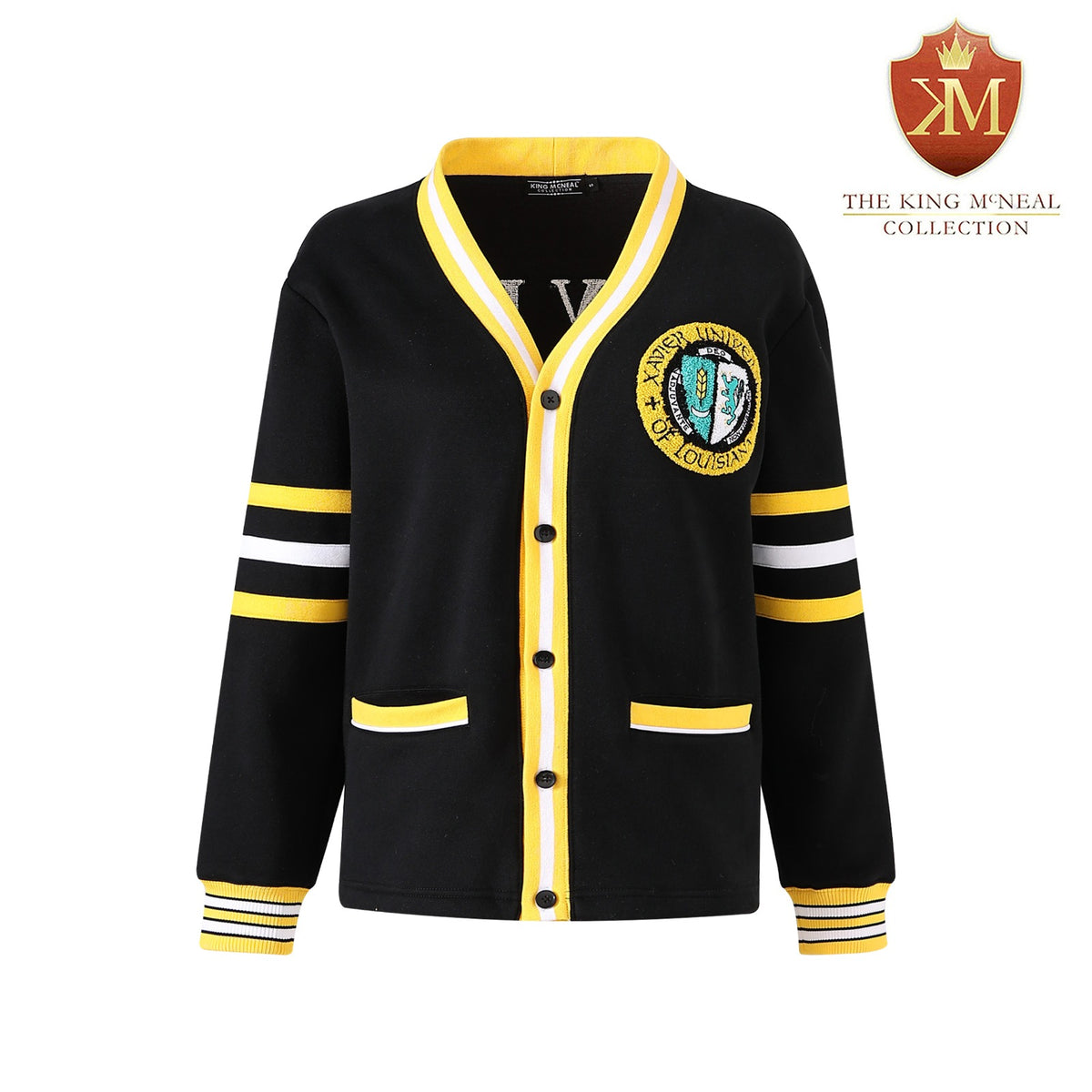 Xavier University (Louisiana)  Black Fleece Cardigan