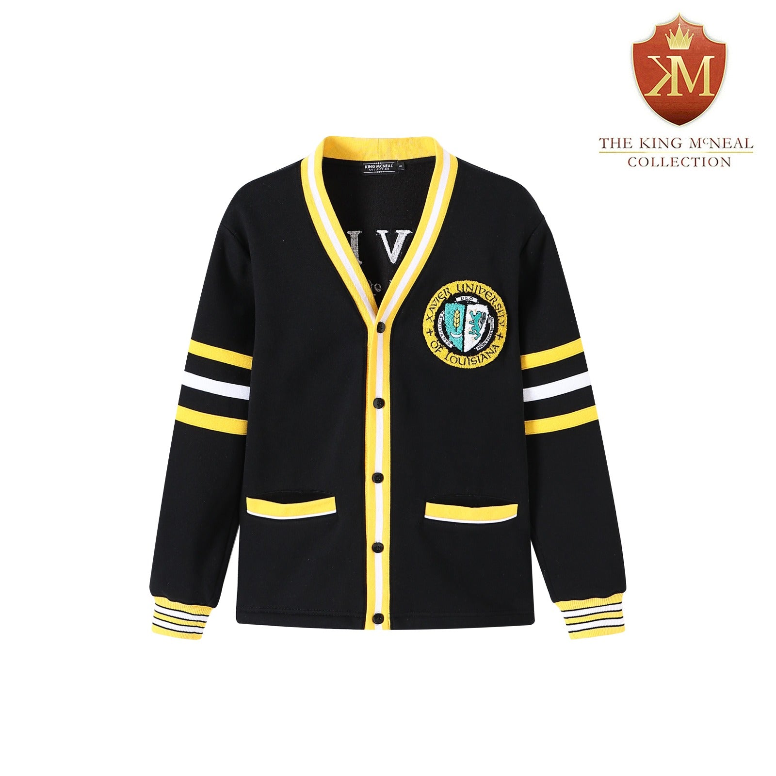 Xavier University (Louisiana)  Black Fleece Cardigan