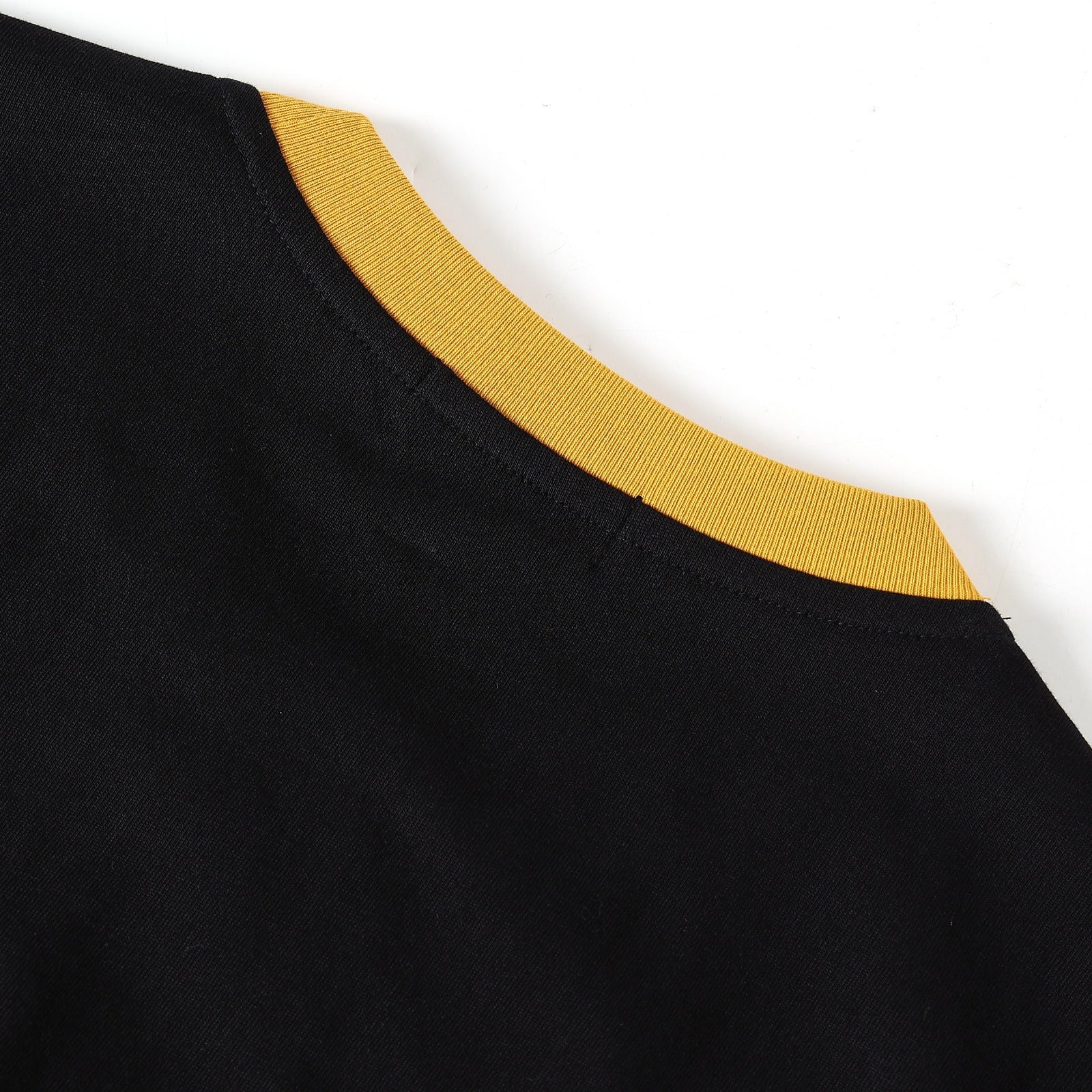 Grambling State Black Premium Chenille Ringer Shirt Final Sale