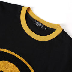 Grambling State Black Premium Chenille Ringer Shirt Final Sale