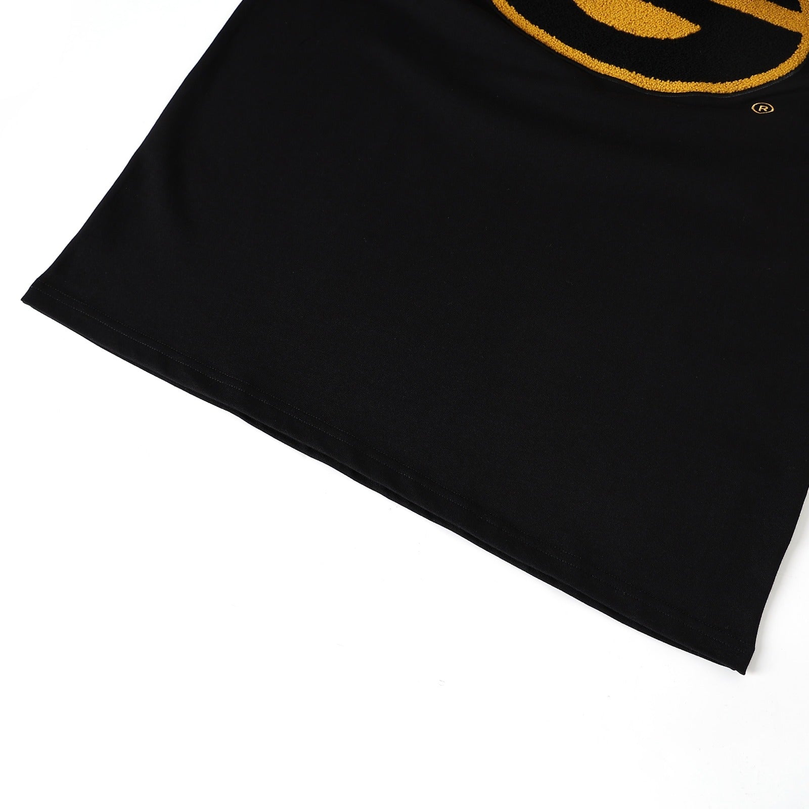Grambling State Black Premium Chenille Ringer Shirt Final Sale