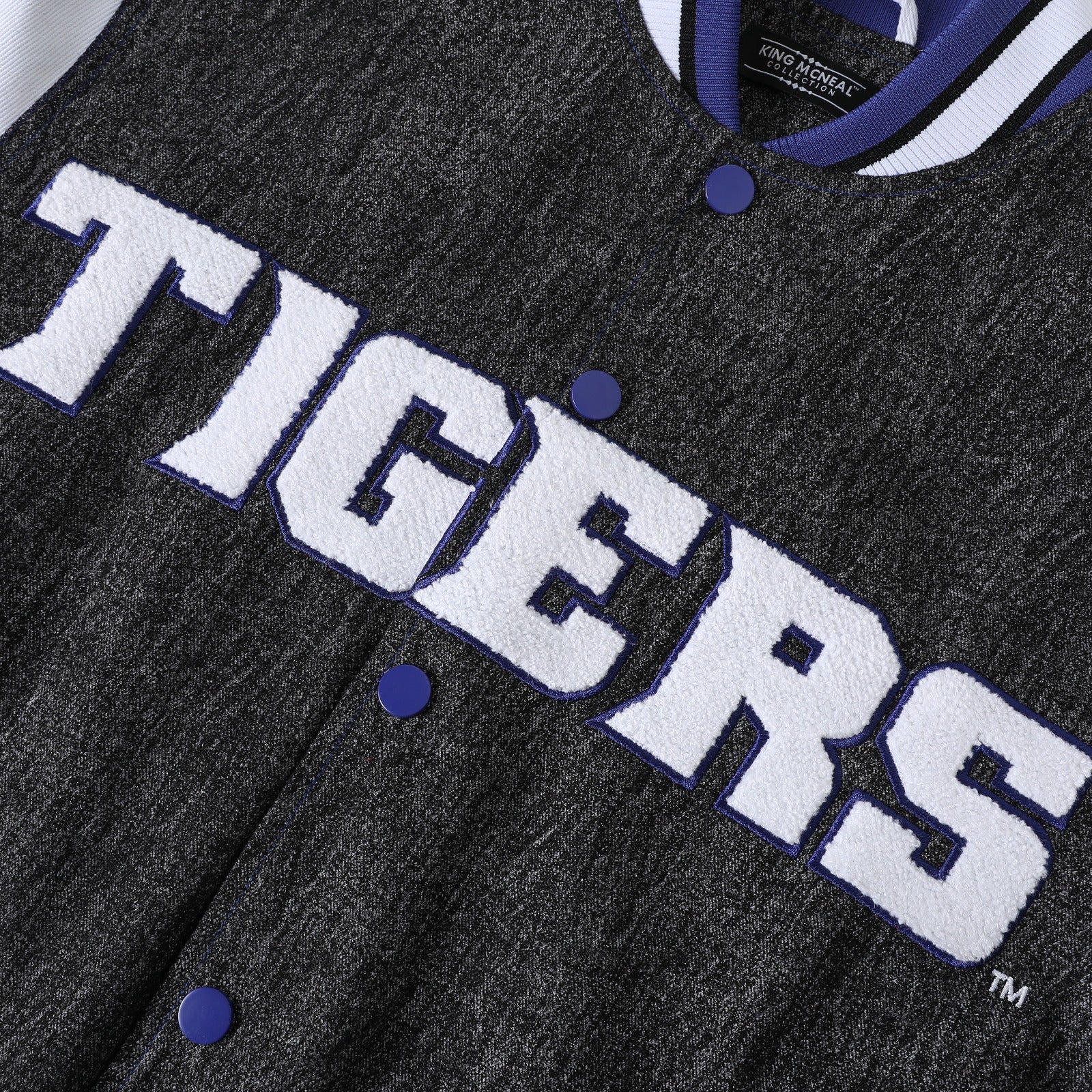 Tennessee State University Black Denim Bomber Jacket