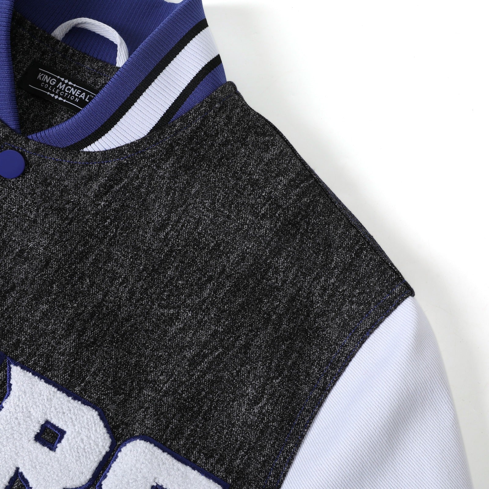 Tennessee State University Black Denim Bomber Jacket