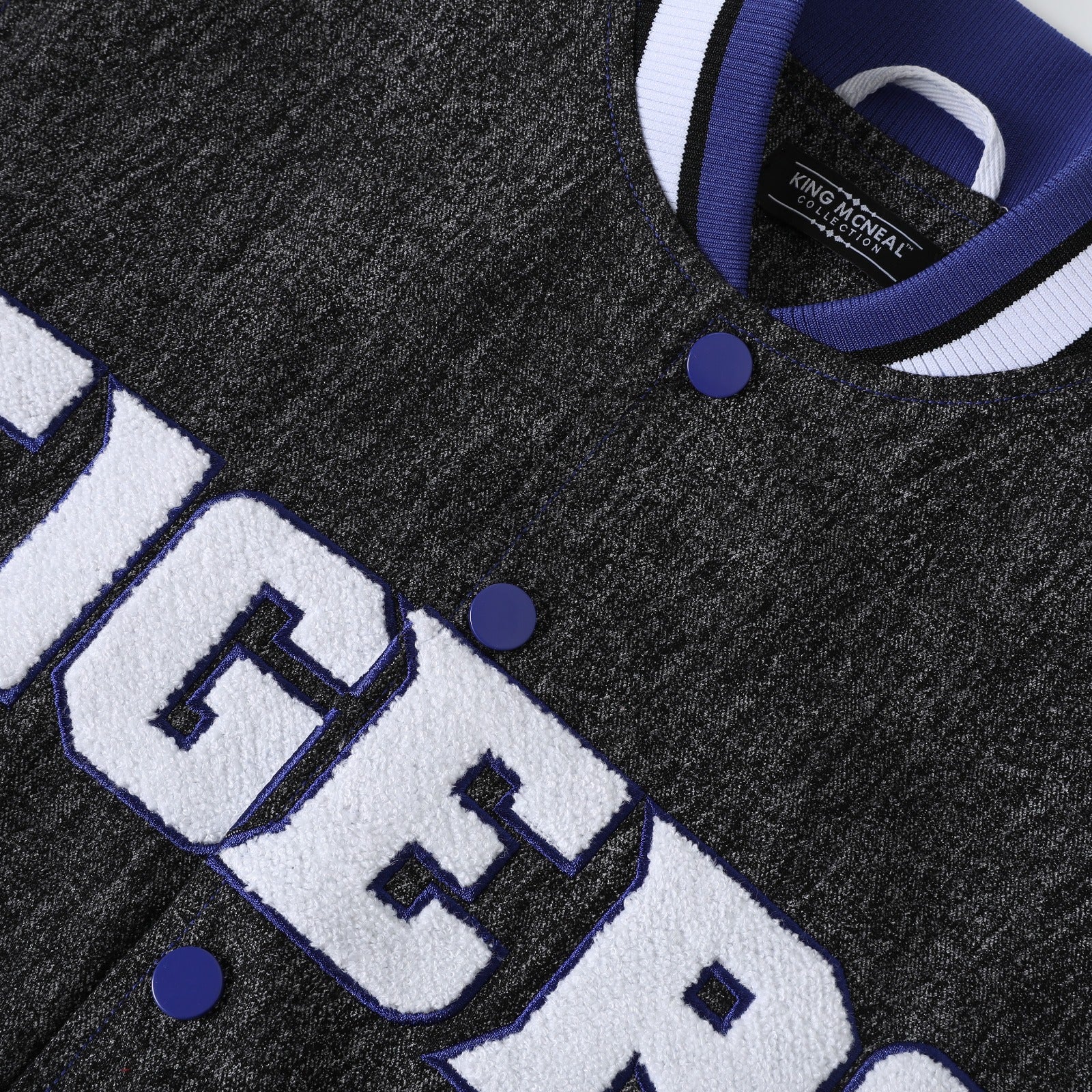 Tennessee State University Black Denim Bomber Jacket