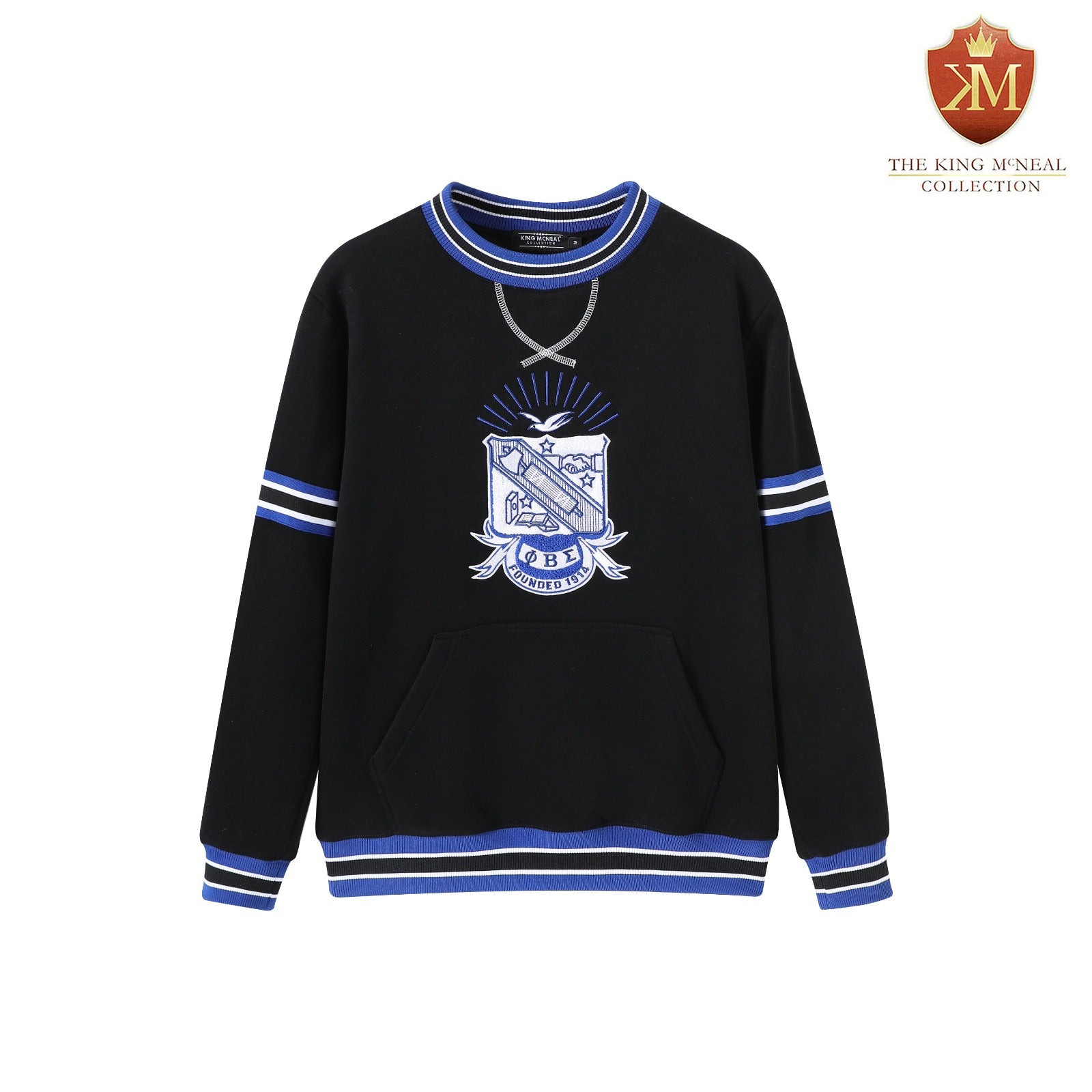 Phi Beta Sigma Crest Chenille Crewneck sweatshirt