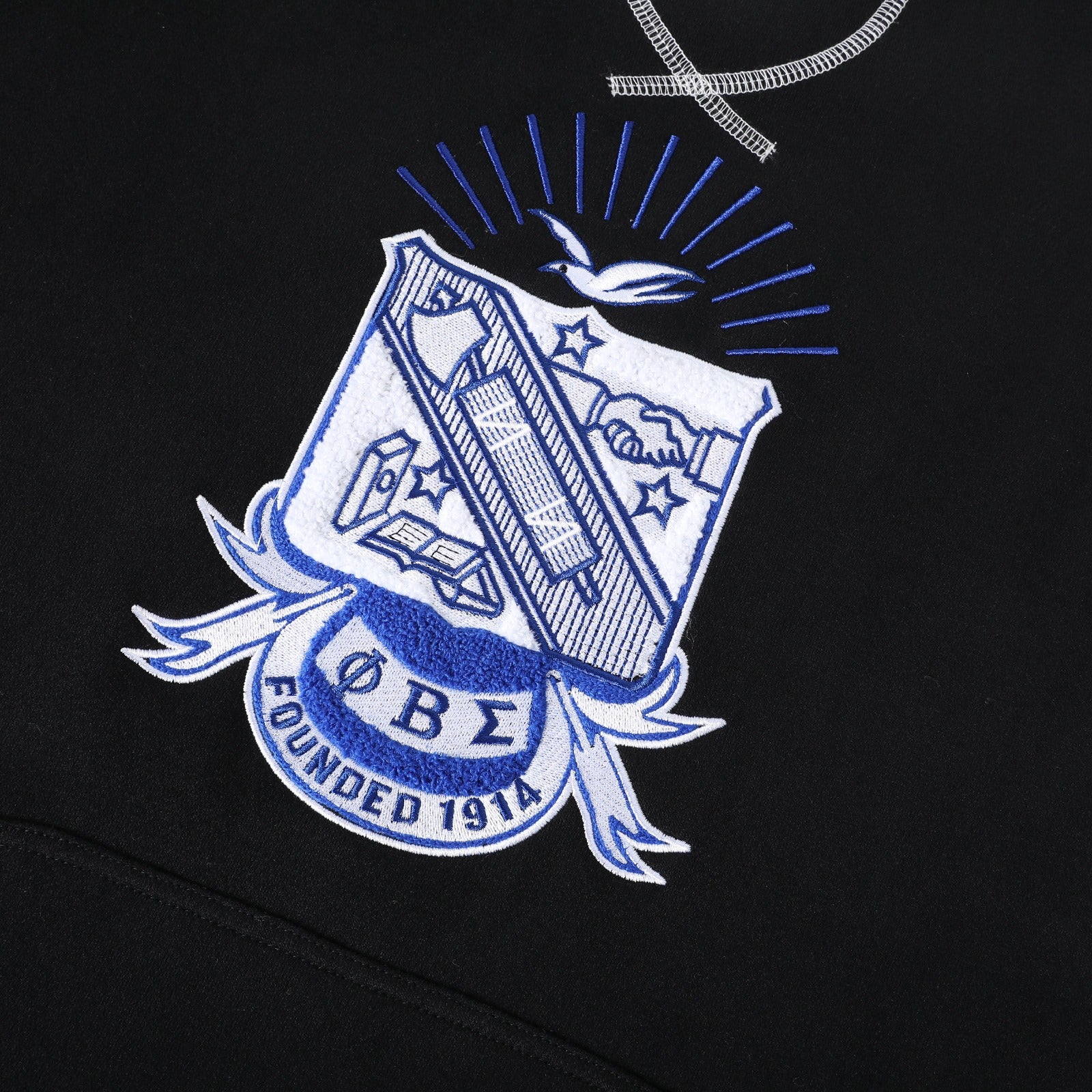 Phi Beta Sigma Crest Chenille Crewneck sweatshirt